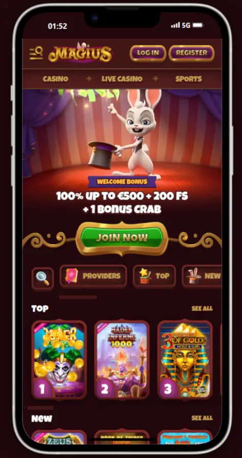 Magius Casino App in Deutschland